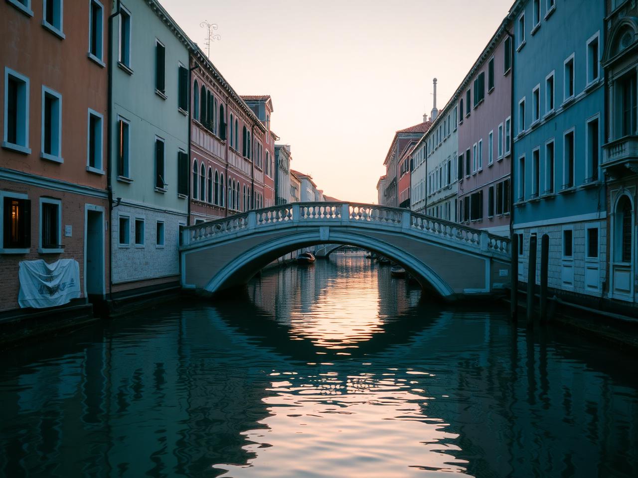A Venice route via accessible bridges and waterbus stops